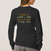 Funk4Soul Lang-Hülse - Frauen T-Shirt (Rückseite)