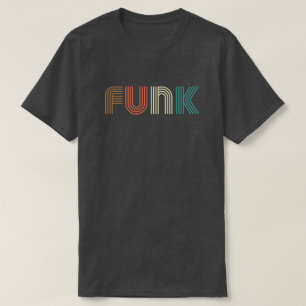 FUNK 70er Retro Vintage Old School Party-Geschenke T-Shirt
