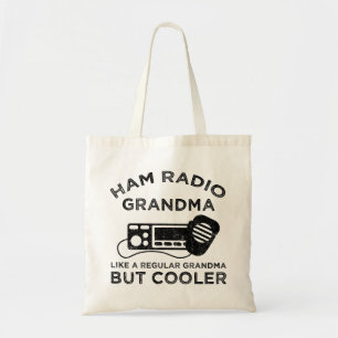 Funk-Amateur-Radio-Oma wie eine normale Oma, aber Tragetasche