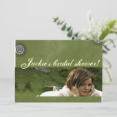 Funk Bridal Dusche Einladung (Stehend Vorderseite)