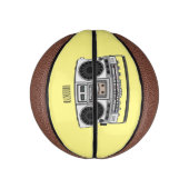 Funk-Cartoon-Illustration Mini Basketball (Vertikal)