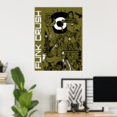 Funk Crush Print/Poster Poster (Heimbüro)