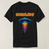 Funk der Funkadelic Retro Mothership Rock T-Shirt (Design vorne)