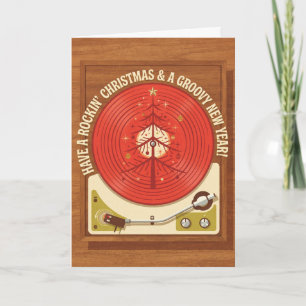 Funk-Dial-Cosy-Weihnachtskarte Karte