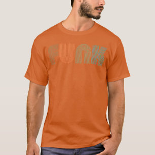 Funk-Musik-Design mit Retro-Vintage-Inspiration vo T-Shirt