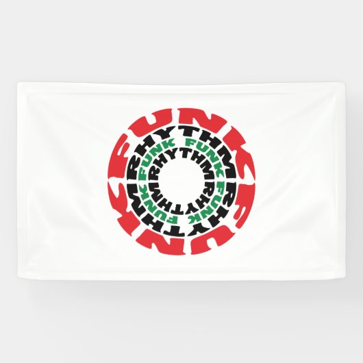 Funk Rhythm Funk Funk Rhythmus Banner (Horizontal)