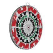 Funk Rhythm Funk Funk Rhythmus Dartscheibe (Vorderseite Links)