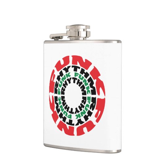 Funk Rhythm Funk Funk Rhythmus Flachmann (Links)