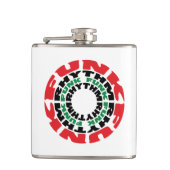 Funk Rhythm Funk Funk Rhythmus Flachmann (Vorderseite)