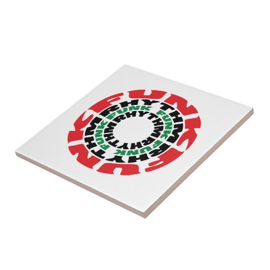 Funk Rhythm Funk Funk Rhythmus Fliese (Seite)