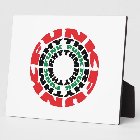 Funk Rhythm Funk Funk Rhythmus Fotoplatte (Seite)