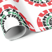 Funk Rhythm Funk Funk Rhythmus Geschenkpapier (Rolleneckpunkt)