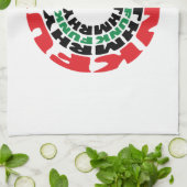 Funk Rhythm Funk Funk Rhythmus Geschirrtuch (Gefaltet)