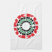 Funk Rhythm Funk Funk Rhythmus Geschirrtuch (Vertikal)