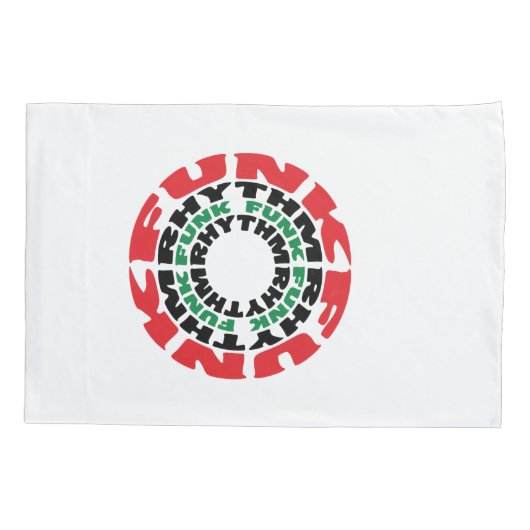 Funk Rhythm Funk Funk Rhythmus Kissenbezug (Rückseite)