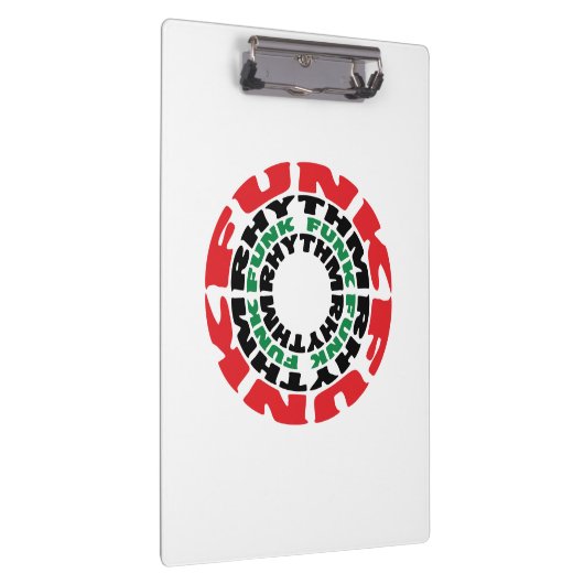 Funk Rhythm Funk Funk Rhythmus Klemmbrett (Rechts)