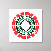 Funk Rhythm Funk Funk Rhythmus Leinwanddruck (Vorderseite)