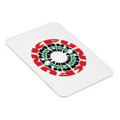 Funk Rhythm Funk Funk Rhythmus Magnet (Rechte Seite)