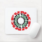 Funk Rhythm Funk Funk Rhythmus Mousepad (Mit Mouse)