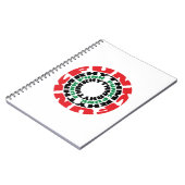 Funk Rhythm Funk Funk Rhythmus Notizblock (Linke Seite)