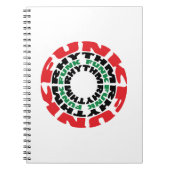 Funk Rhythm Funk Funk Rhythmus Notizblock (Vorderseite)