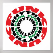 Funk Rhythm Funk Funk Rhythmus Poster (Vorne)