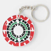 Funk Rhythm Funk Funk Rhythmus Schlüsselanhänger (Rückseite)