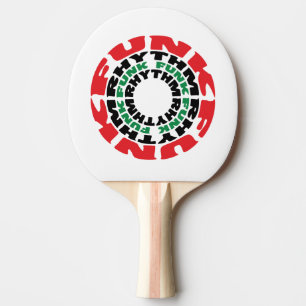 Funk Rhythm Funk Funk Rhythmus Tischtennis Schläger