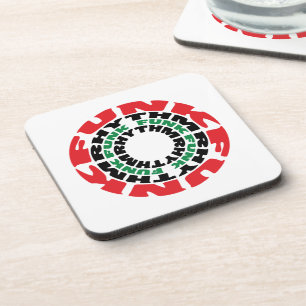 Funk Rhythm Funk Funk Rhythmus Untersetzer