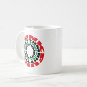 Funk-Rhythmus Funk Funk-Rhythmus Kaffeetasse (Vorderseite Links)