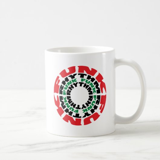 Funk-Rhythmus Funk Funk-Rhythmus Kaffeetasse (Rechts)