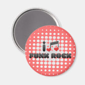 Funk Rock Fan Magnet (Vorderseite/Rückseite)