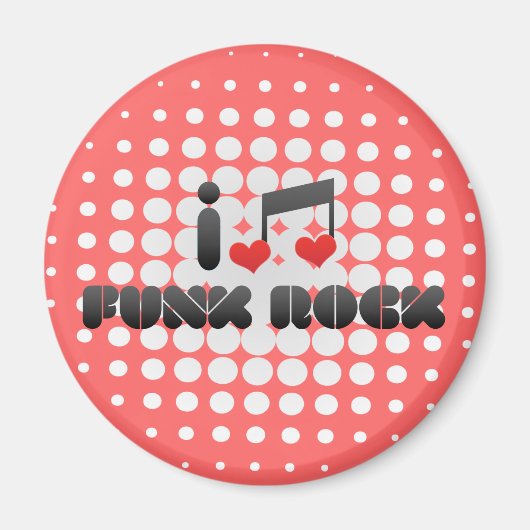 Funk Rock Fan Magnet (Vorne)
