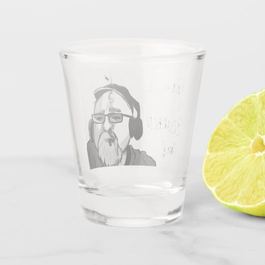 Funk Schnapsglas (Rückseite)