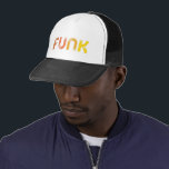 Funk Truckerkappe<br><div class="desc">Funk: ein Retro-typografisches Design,  das an die 70er Jahre erinnert und sich perfekt für alle Liebhaber des Souls eignet.</div>