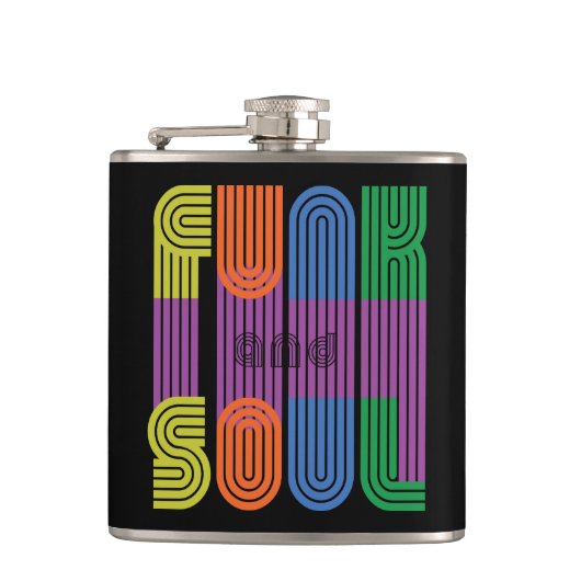Funk und Soul Flachmann (Vorderseite)