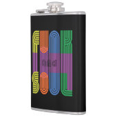 Funk- und Soul-Kolben Flachmann (Links)