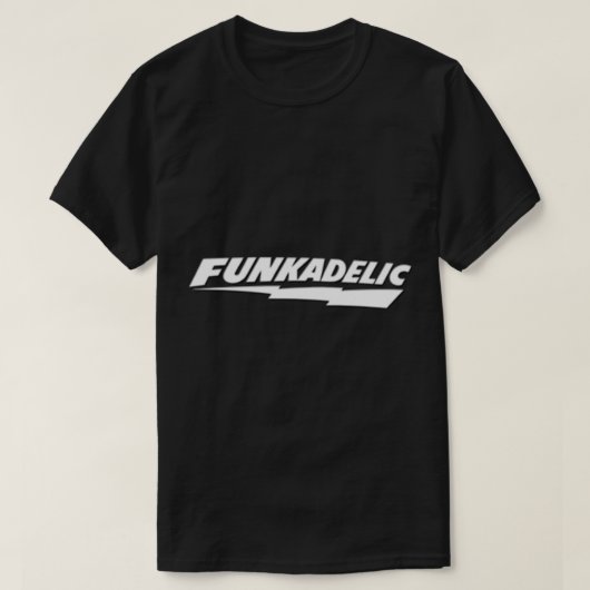 Funkadelic-Logo in weiß T-Shirt (Design vorne)