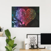 Funkadelikes, reife Herz der Liebe Poster (Heimbüro)