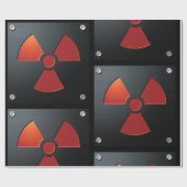 Funkaktivitätszeichen Geschenkpapier (Flach)