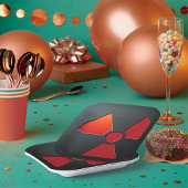 Funkaktivitätszeichen Pappteller