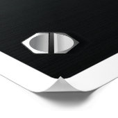 Funkaktivitätszeichen Poster (Ecke)