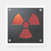 Funkaktivitätszeichen Serviette (Vorderseite)