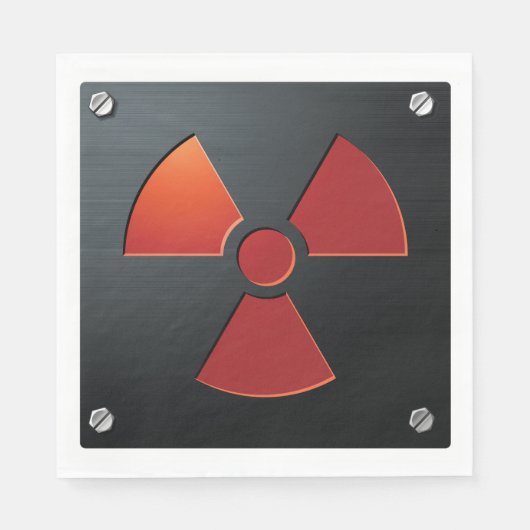 Funkaktivitätszeichen Serviette (Vorderseite)