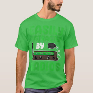 Funkamateur Amateurfunk Morse CB H Damen T-Shirt