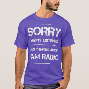 Funkamateur Amateurfunker Antenne Premium T-Shirt