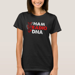 Funkamateur-DNA versteht Frequenzen Liebt Amateurf T-Shirt