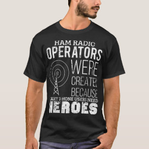 Funkamateur Lustiger Amateurfunker Papa Männer T-Shirt