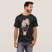 Funke einer neuen Idee T-Shirt (Vorne ganz)
