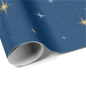 Funkel funkel Stern Geschenkpapier (Rolleneckpunkt)